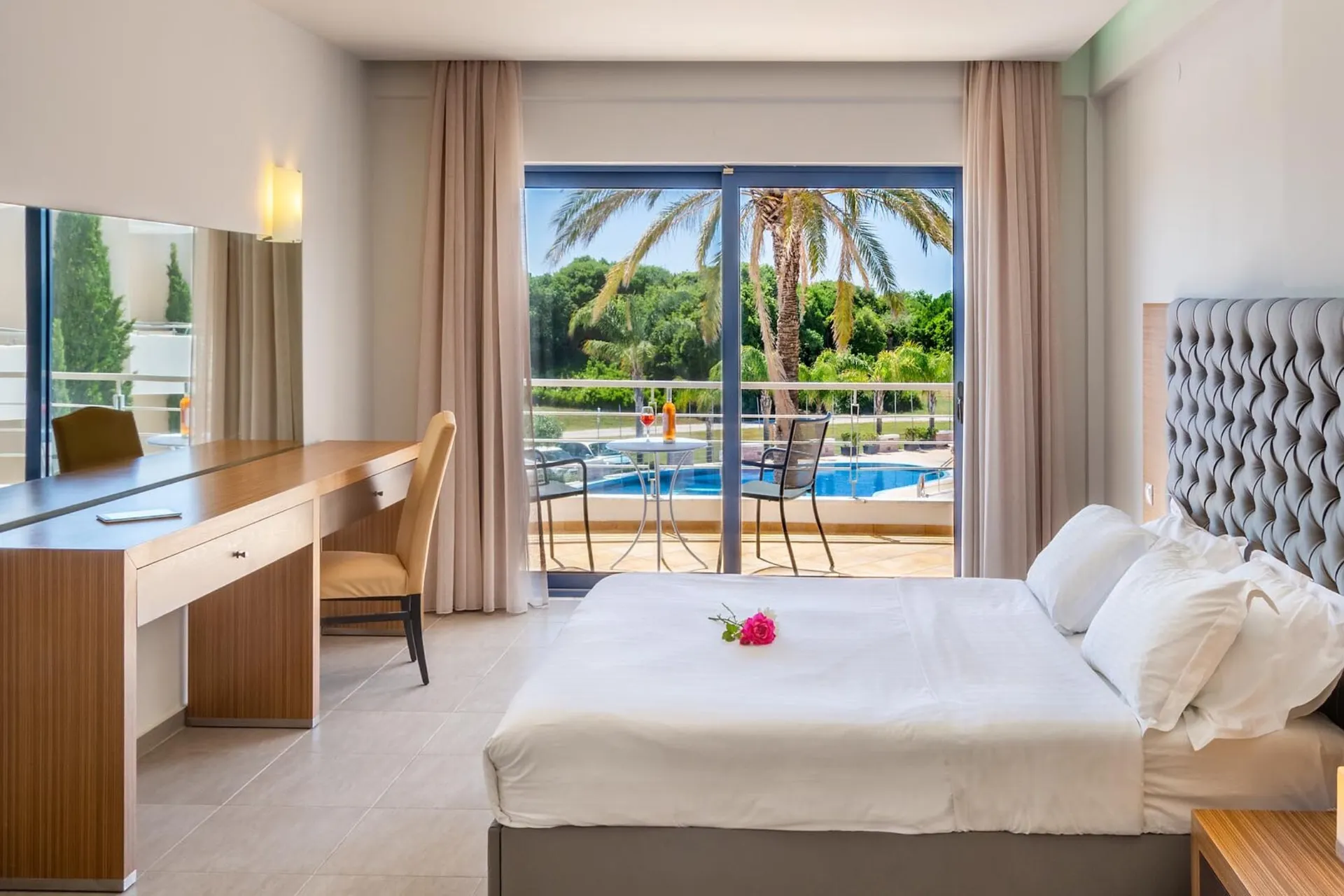 Hotel Ionian Theoxenia - Studio Superior seitlicher Meerblick