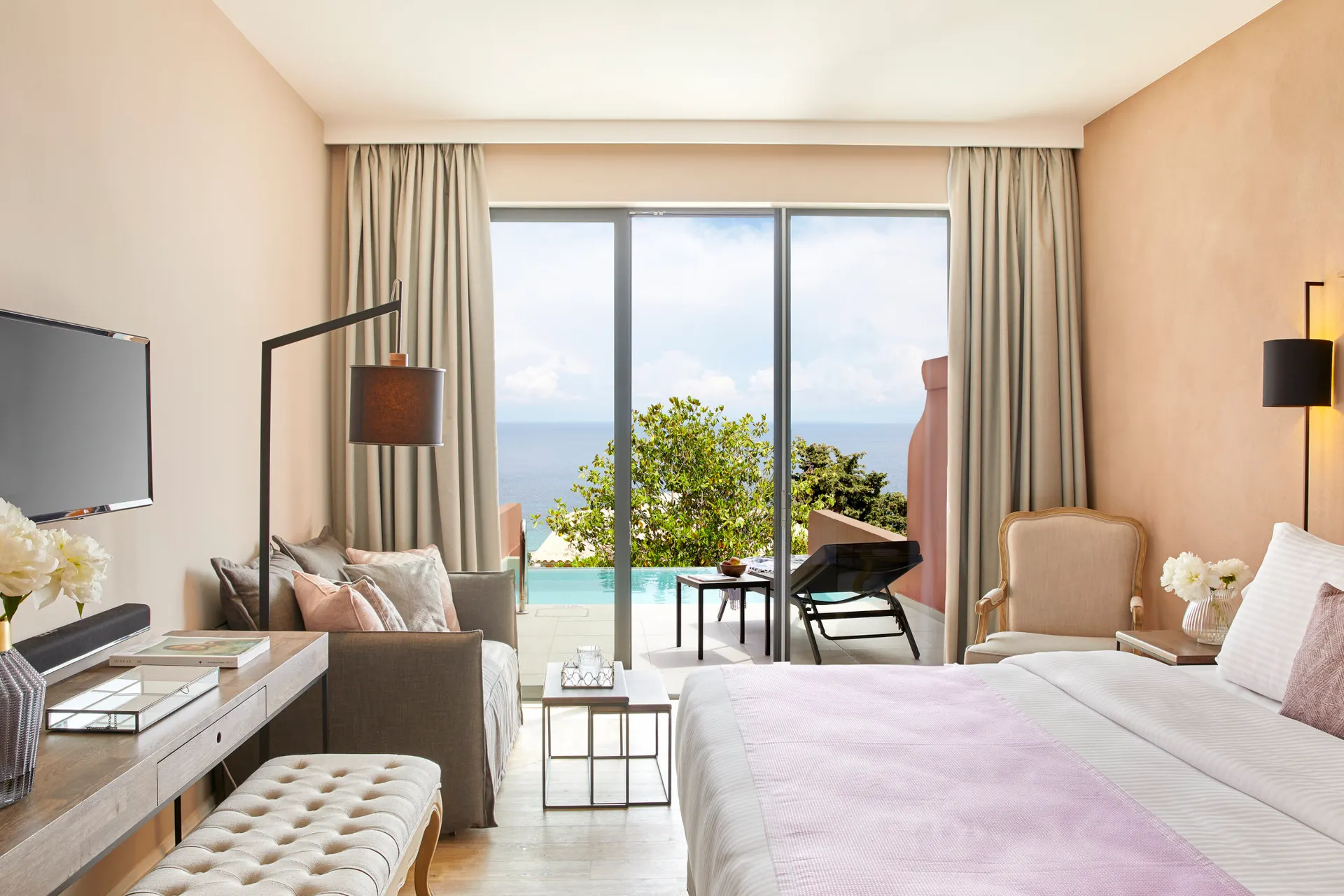Hotel MarBella Nido - Junior Suite Privatpool Meerblick