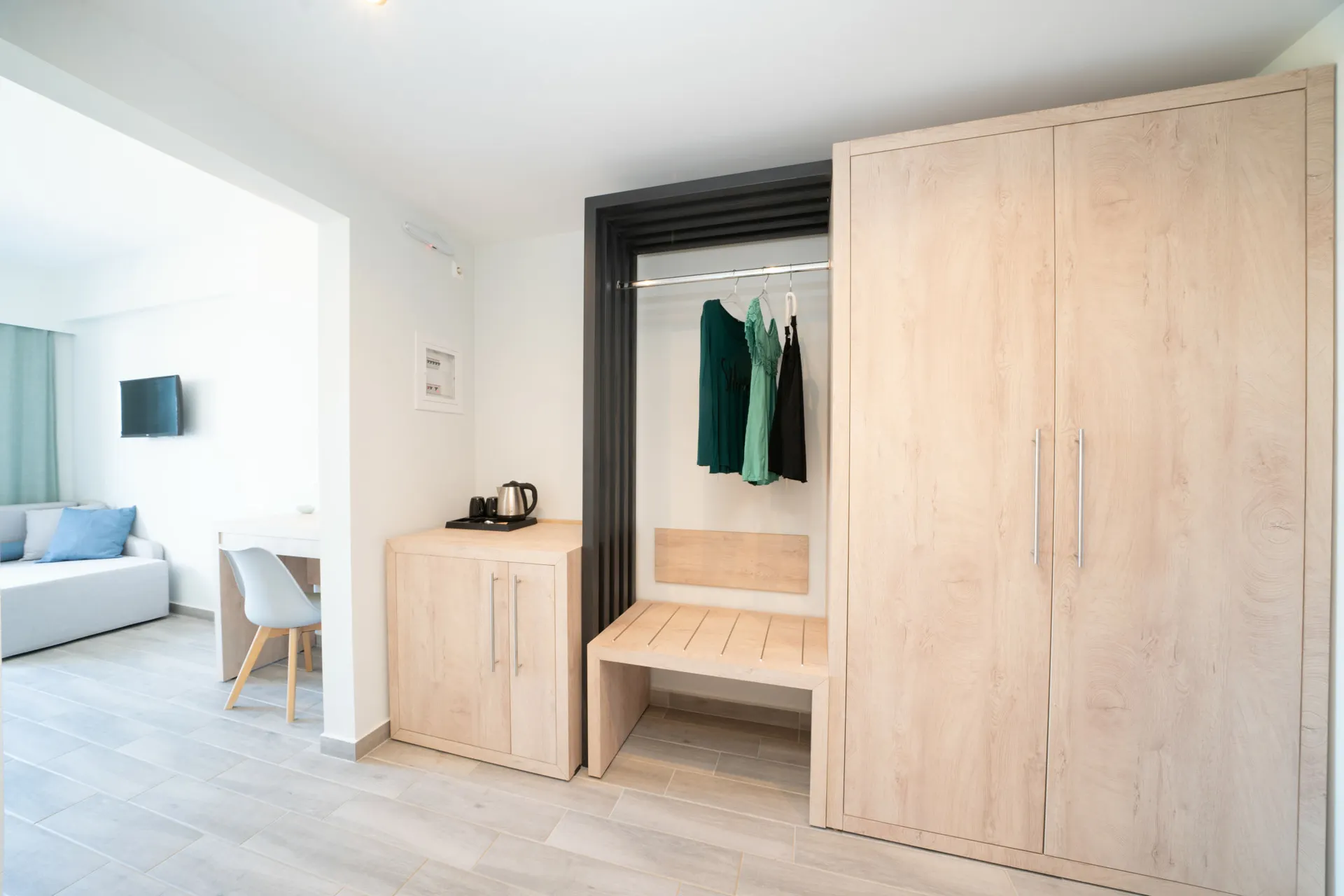 Remetzo Village - Doppelzimmer Meerblick