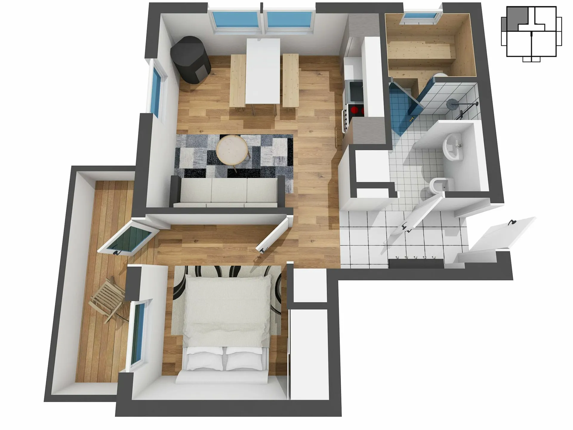 Appartements in Levi - Appartement Sirius/Orion