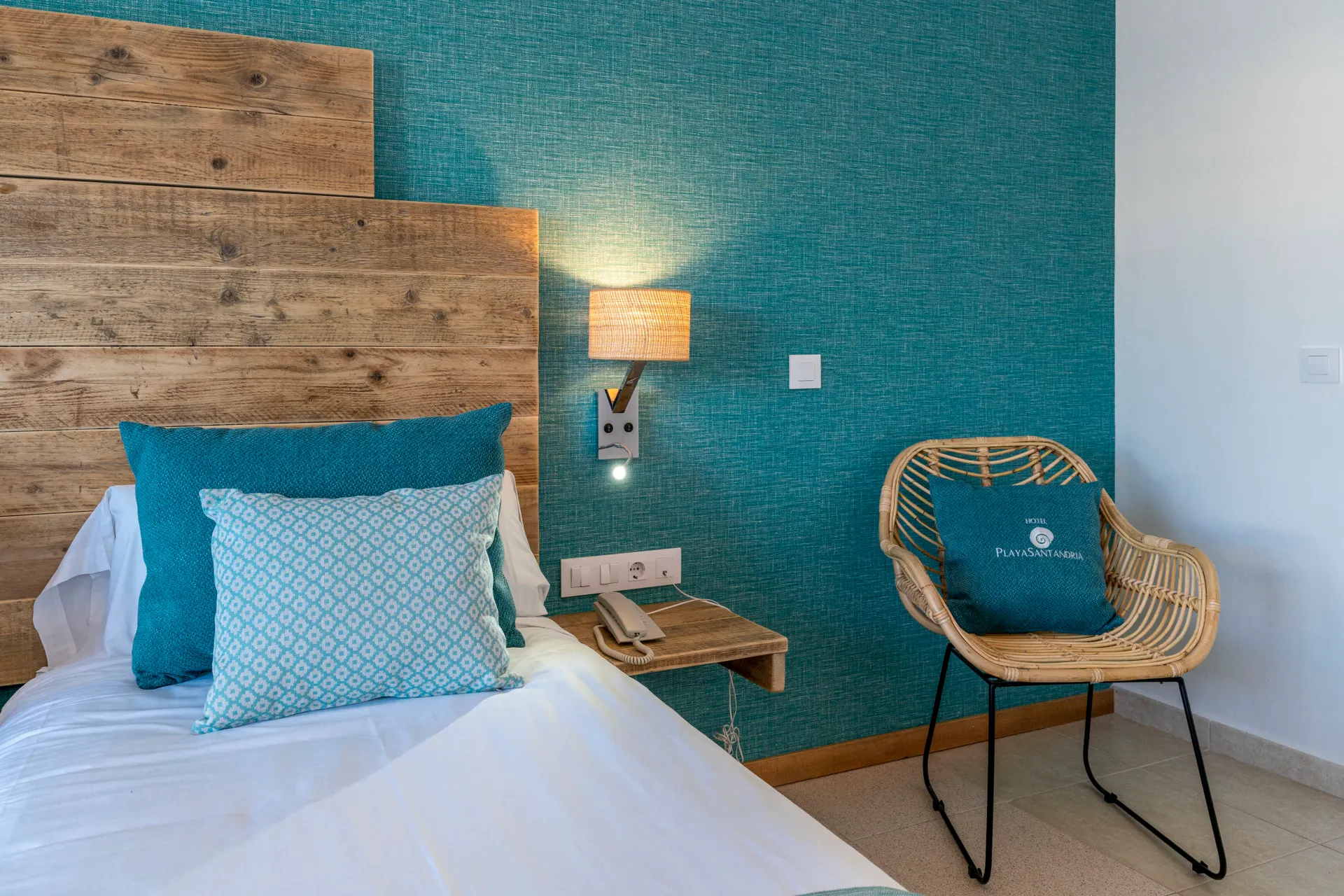 Hotel Santandria Beach - Doppelzimmer seitlicher Meerblick