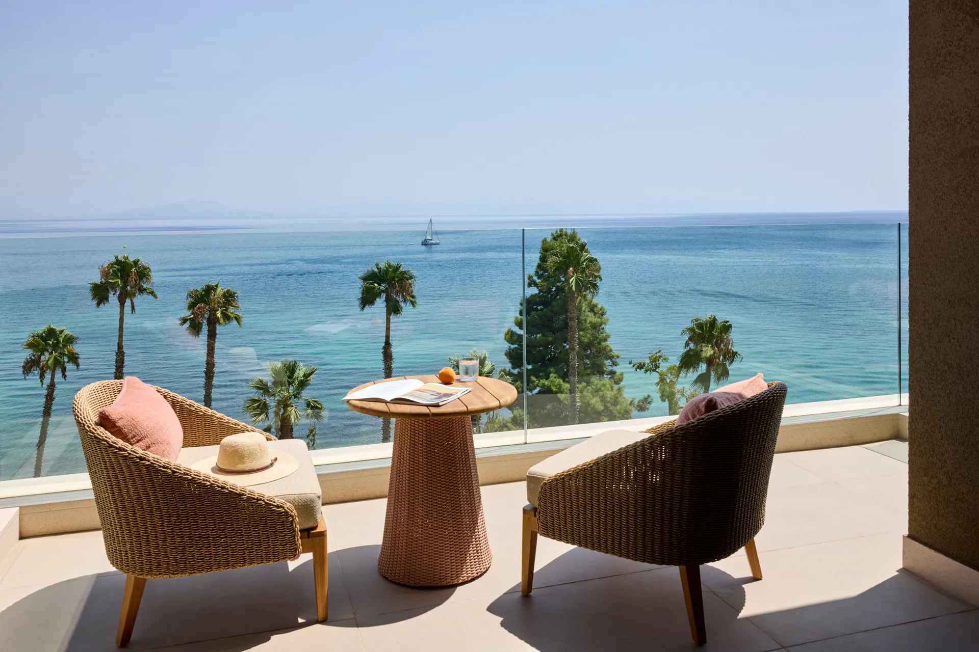 Avali, Mar-Bella Collection - Doppelzimmer Deluxe Dachterrasse Meerblick