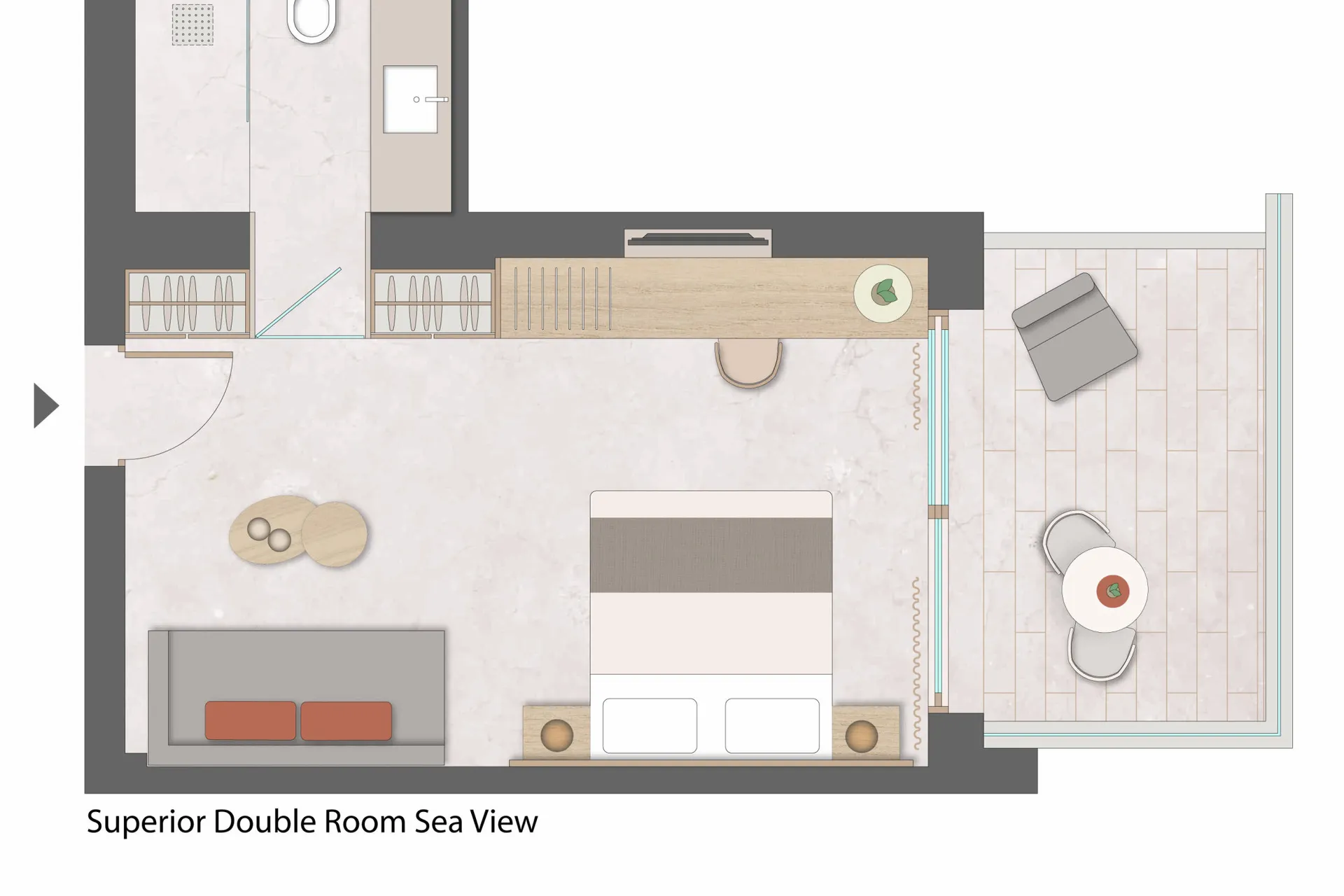 Elix, MarBella Collection - Doppelzimmer Superior Meerblick