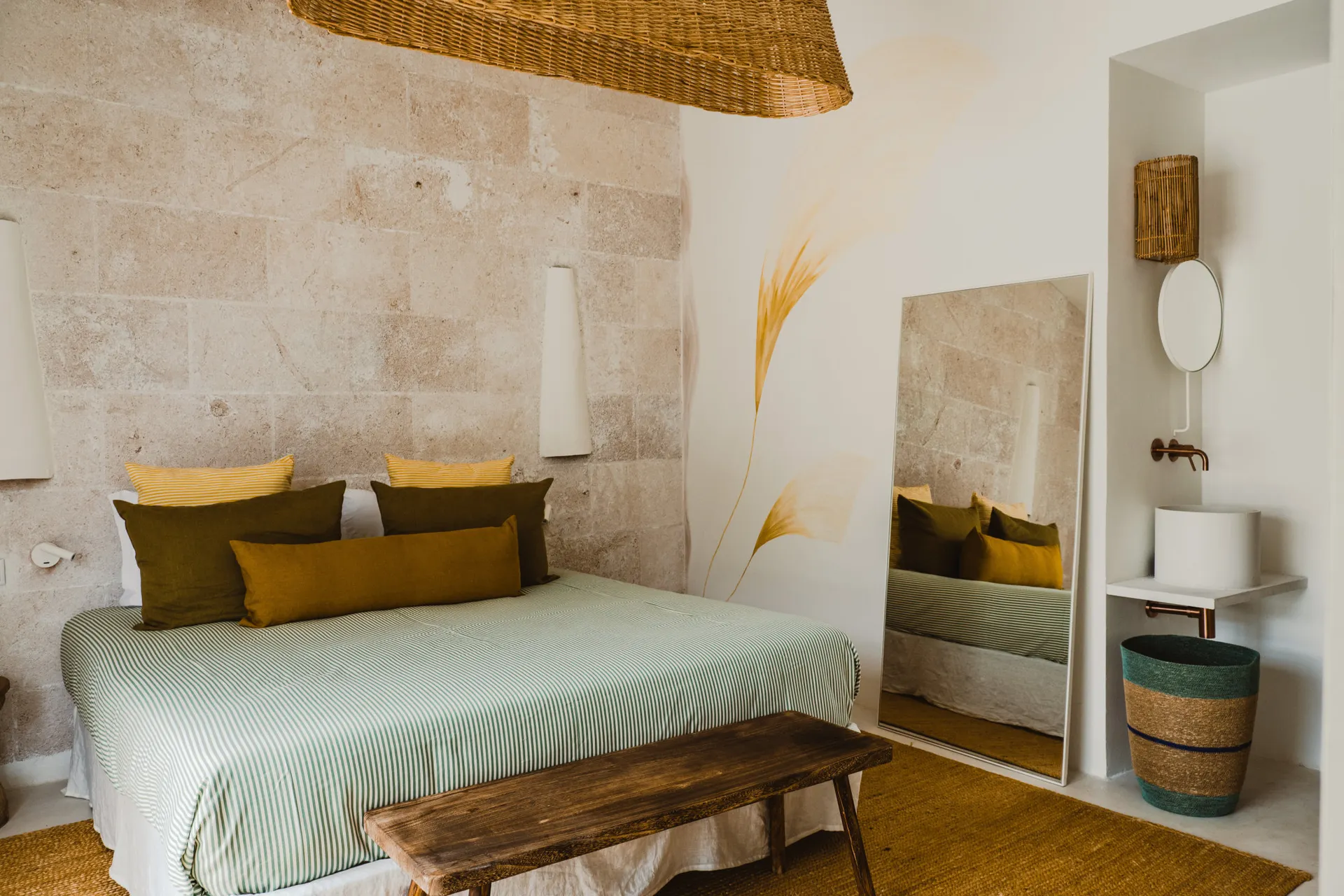 Doppelzimmer mit Garten