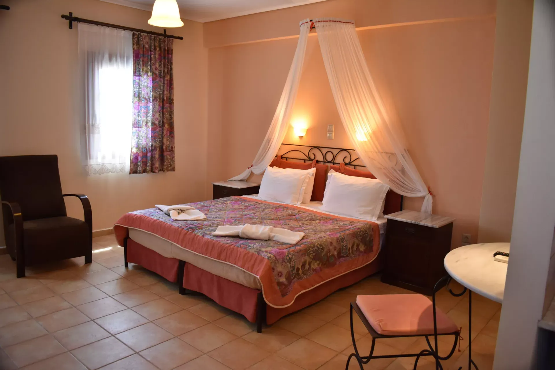 Melidron - Doppelzimmer Gartenblick