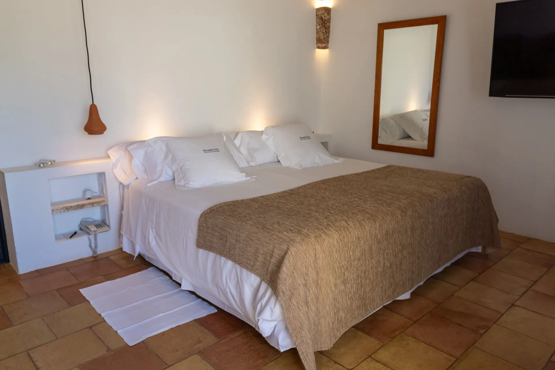Landhotel Alcaufar Vell - Junior Suite mit Terrasse.