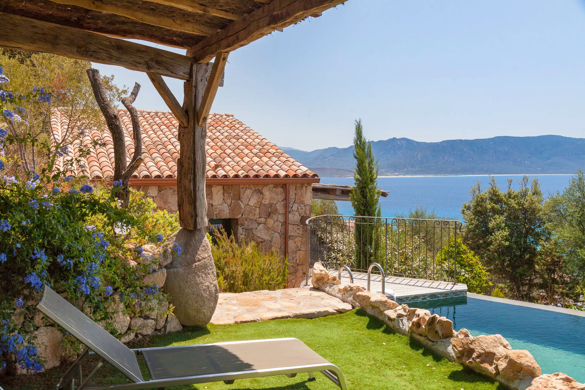 Ferienhaus Domaine de Arcobiato - Duplex Meerblick