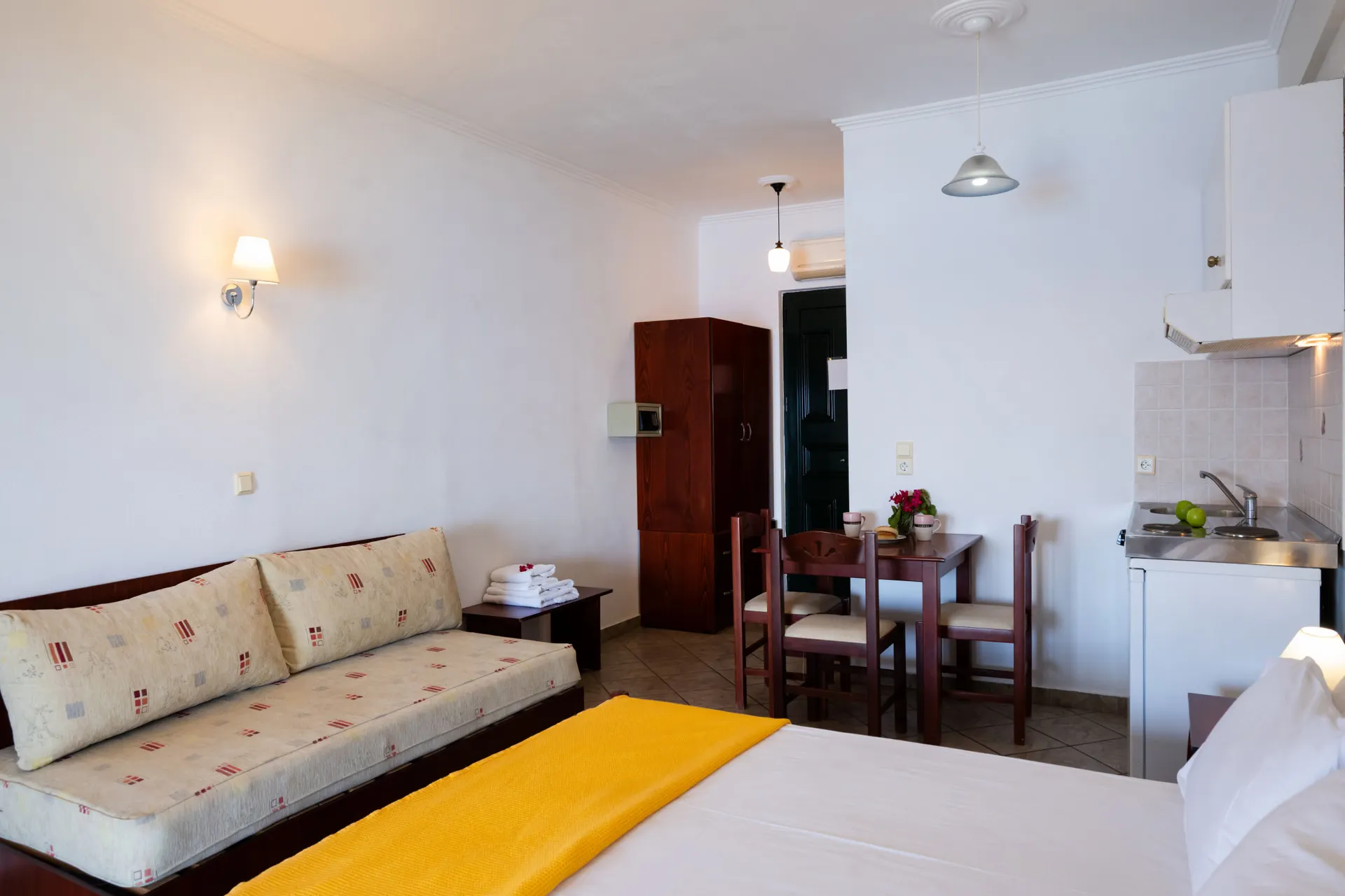 Sirios - Doppelzimmer mit Meerblick