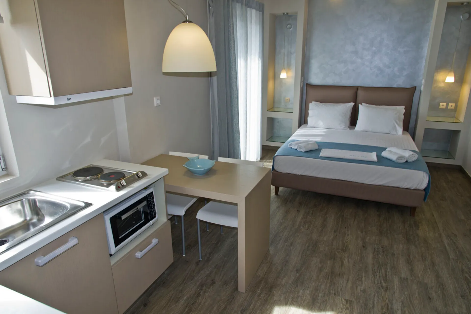 Notos Studios - Studio Garten- bzw. Poolblick