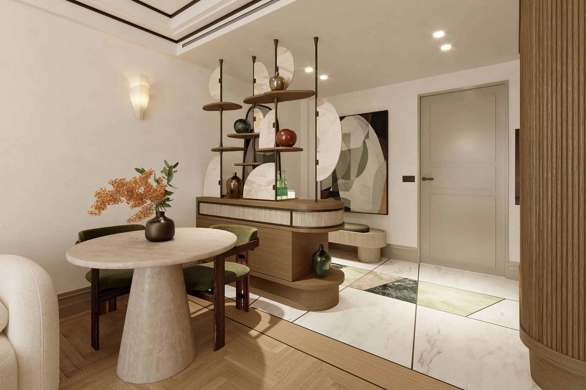 Suite seitlicher Meerblick mit Privatpool