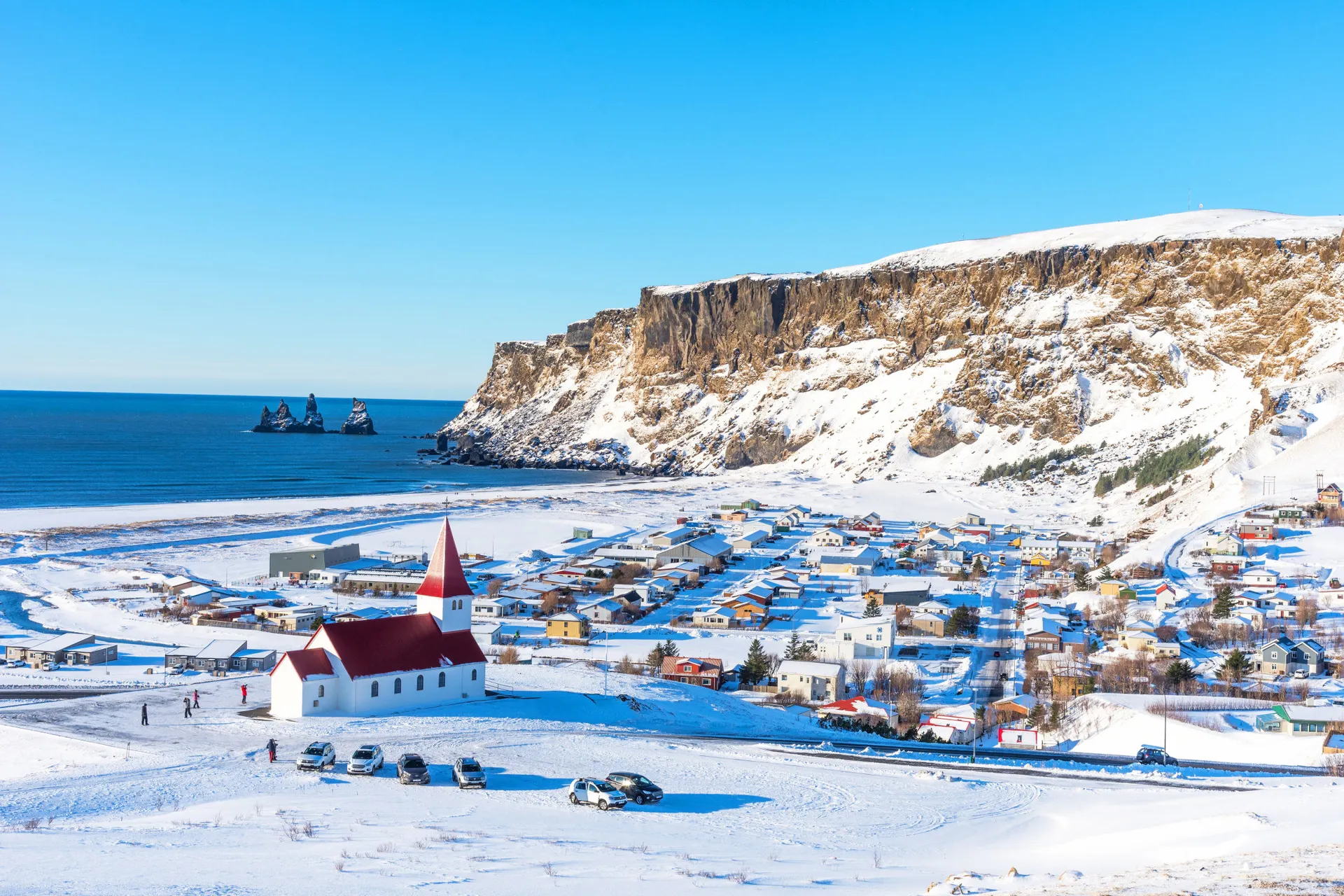 Vik im Winter