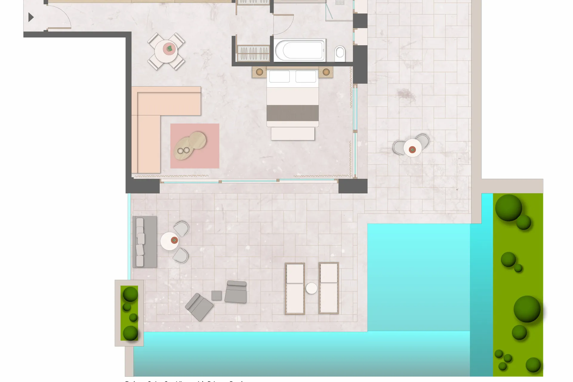 Elix, MarBella Collection - Suite Deluxe Privatpool