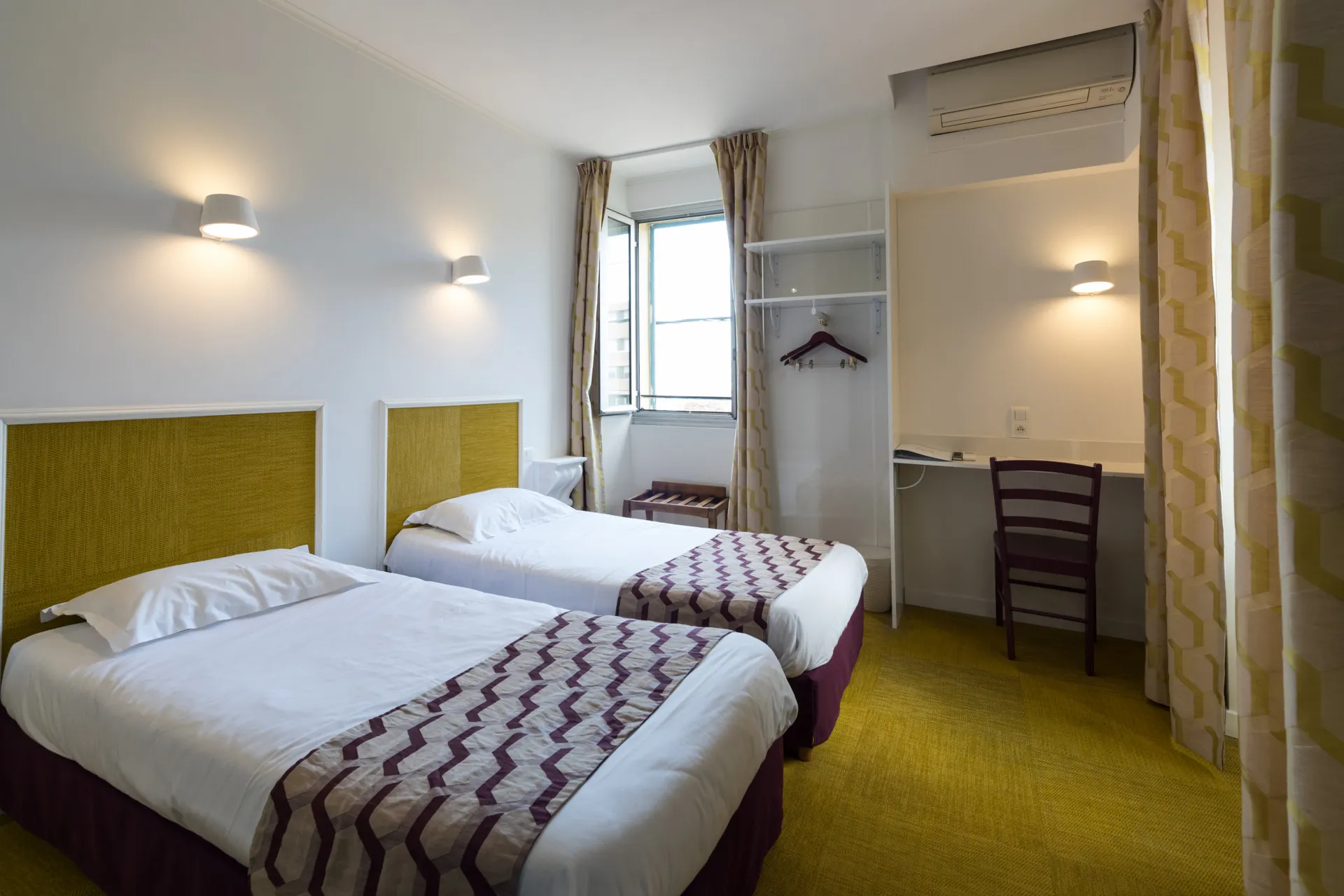 Sud Hotel - Doppelzimmer mit Twin Beds