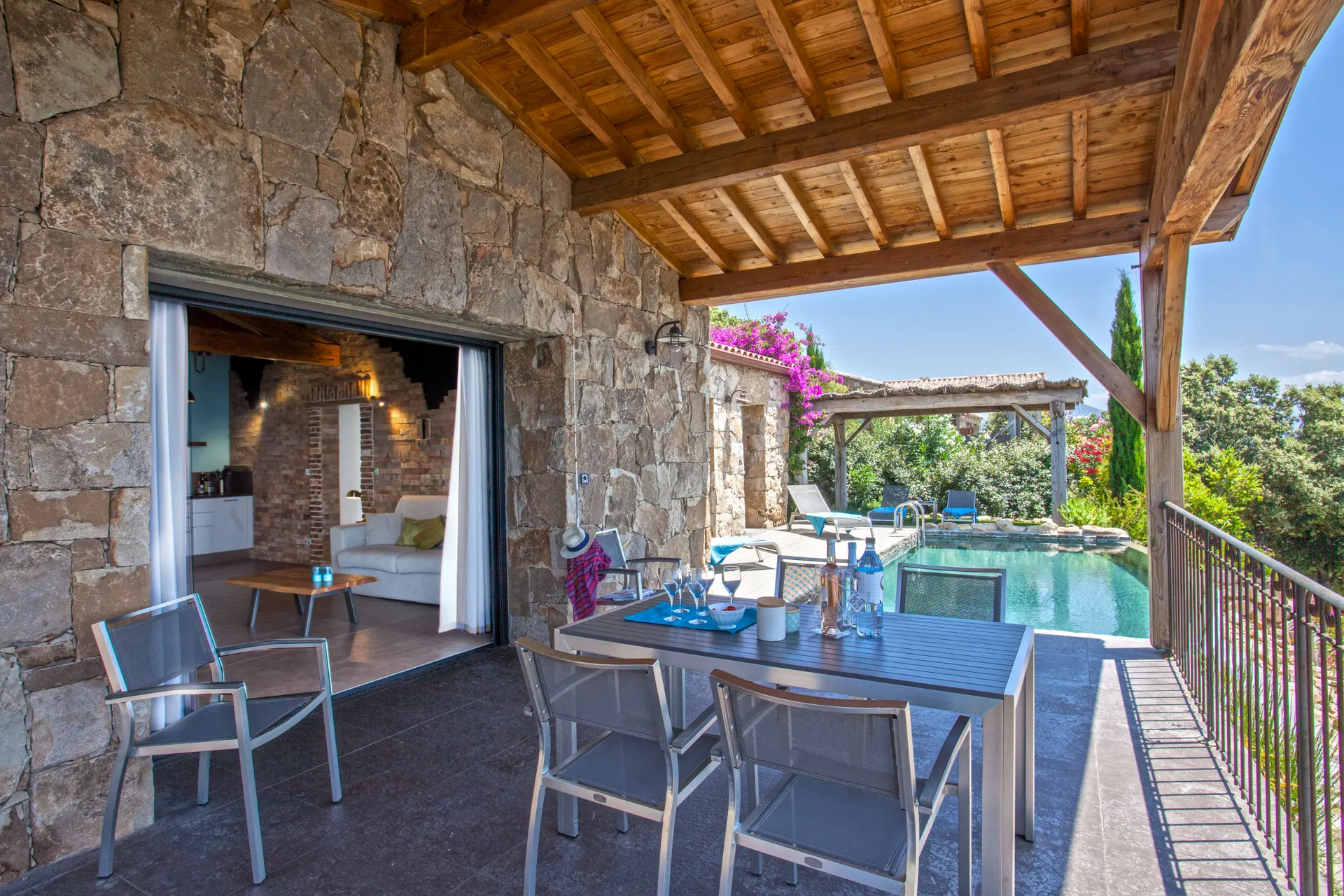 Ferienhaus Domaine de Arcobiato - Villa Meerblick