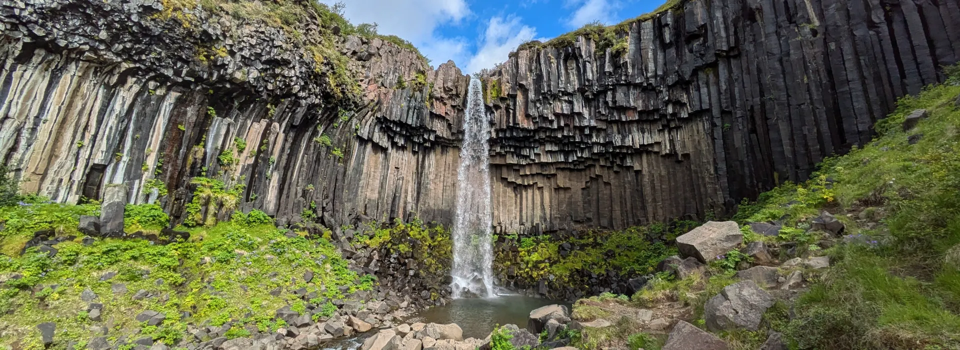 Wasserfall Svartifoss