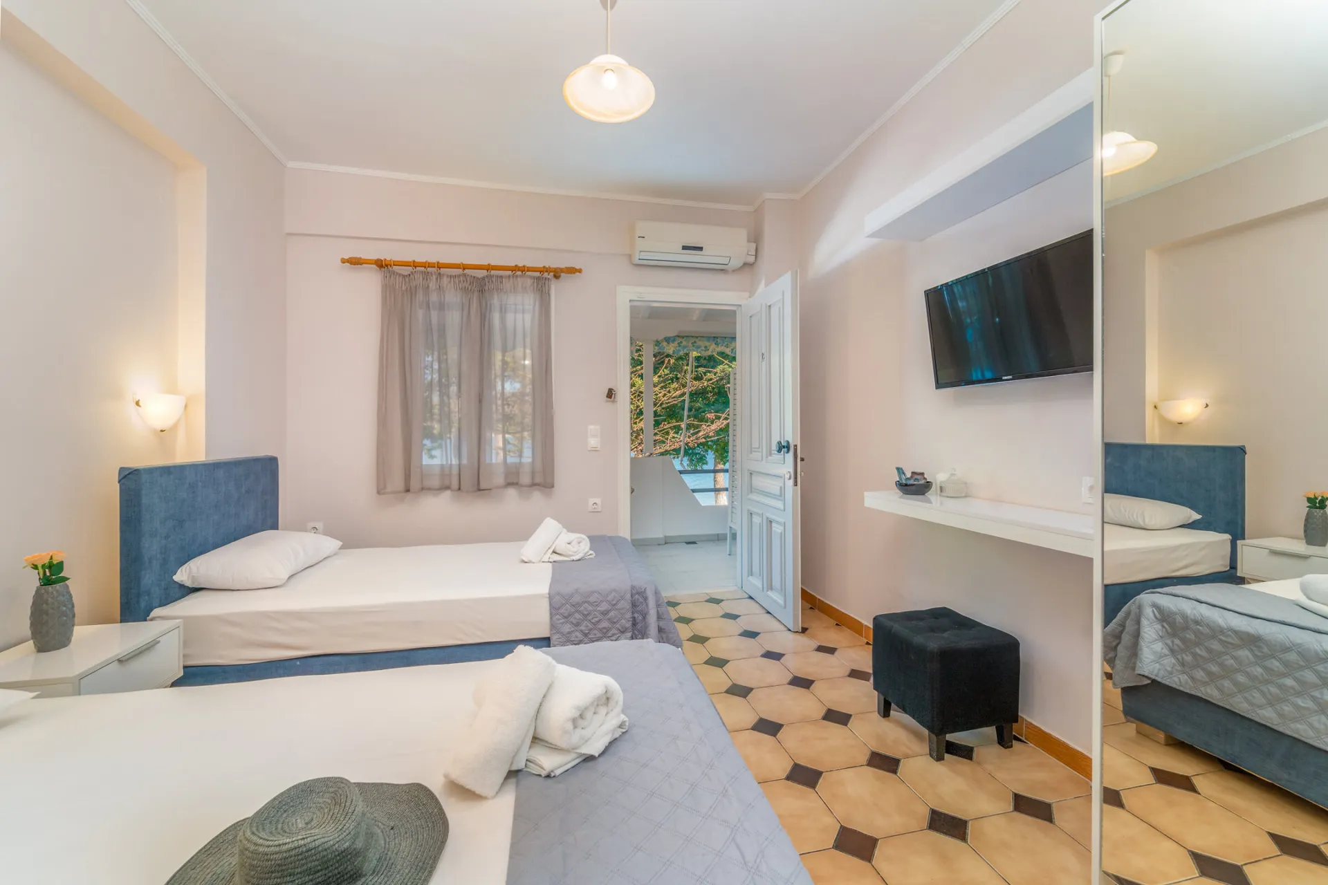 Villa Flisvos - Appartement Meerblick